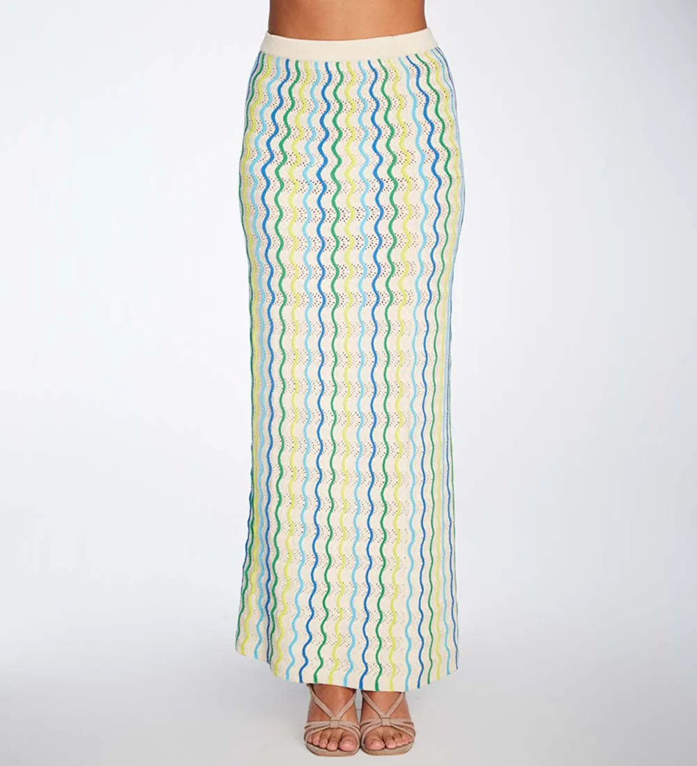 Olga Skirt Knitted Multicolor