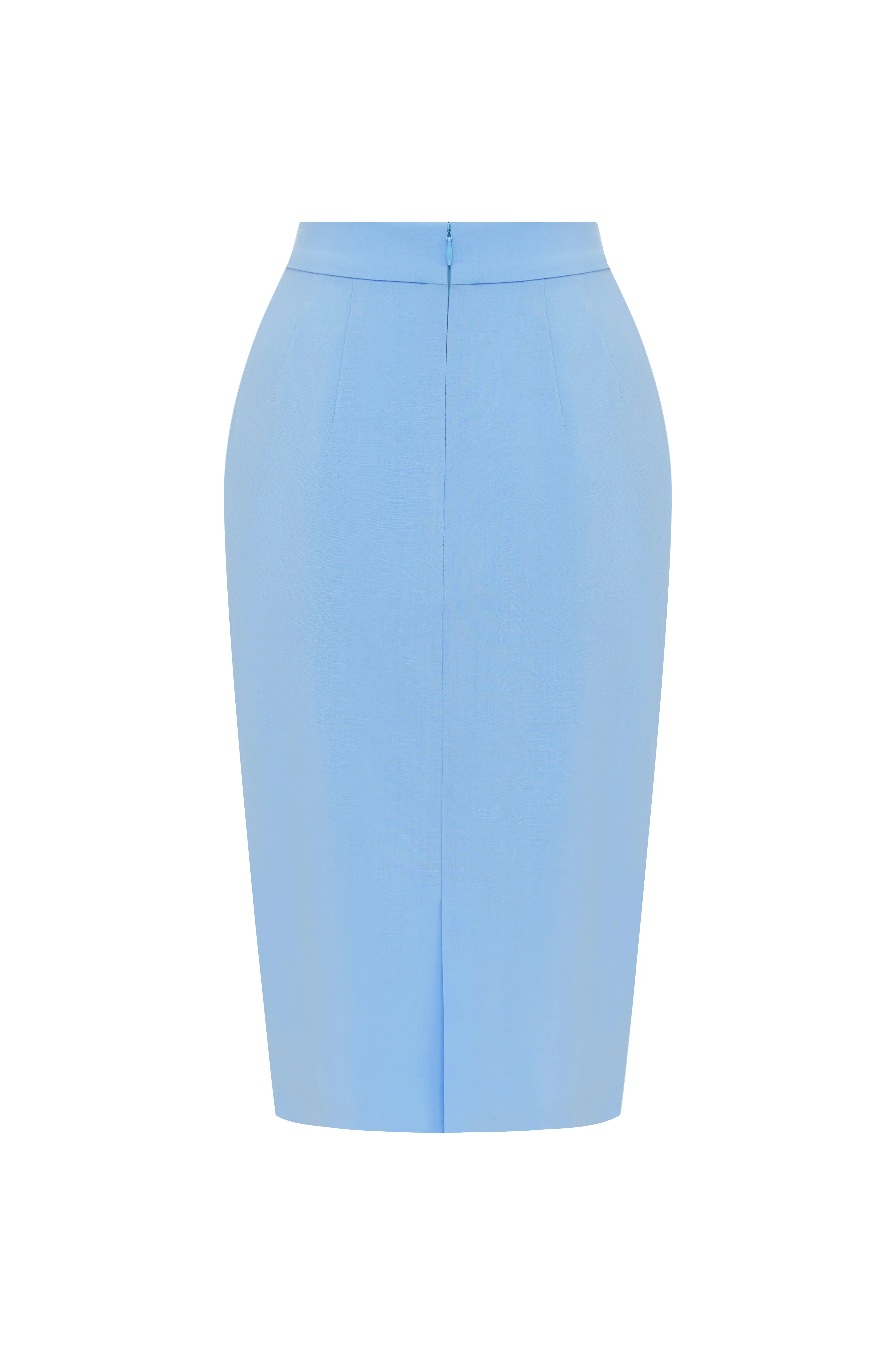 PENCIL SKIRT BLUEBELL