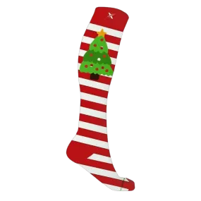 Peppermint Tree Compression Socks