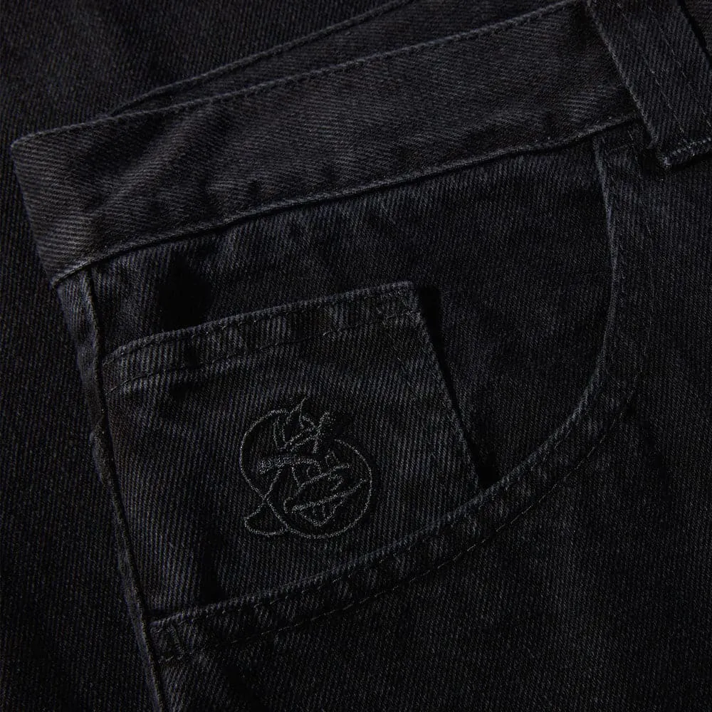 Polar '93 Denim' Pants (Pitch Black)