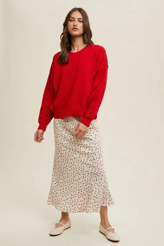 Poppy Floral Skirt