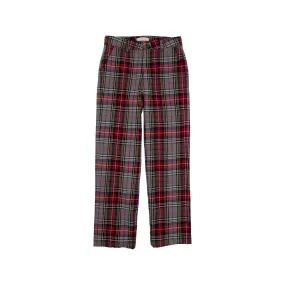 Prep School Pants (Flannel) - Park Lane Plaid