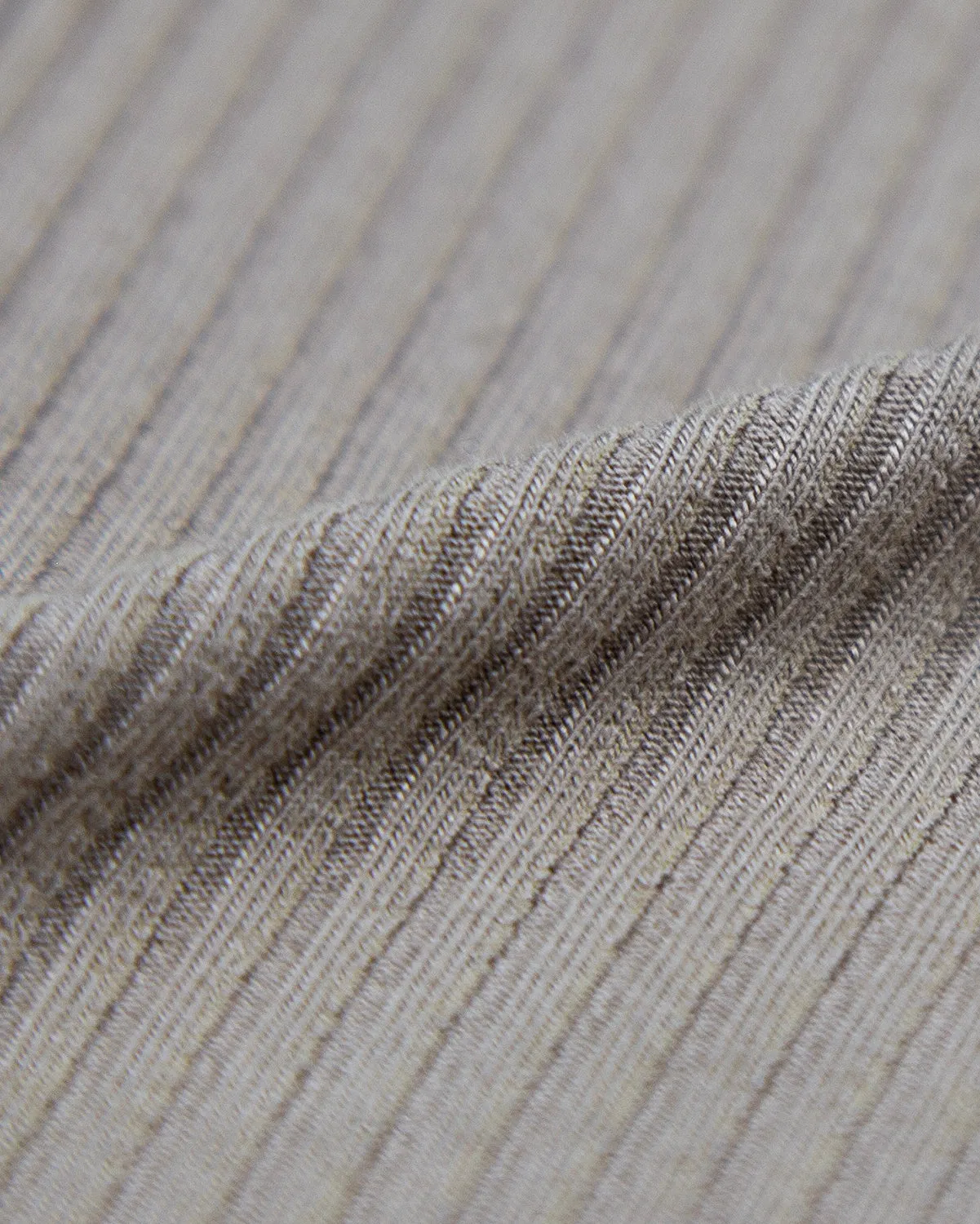 Ribbed Tank - Taupe