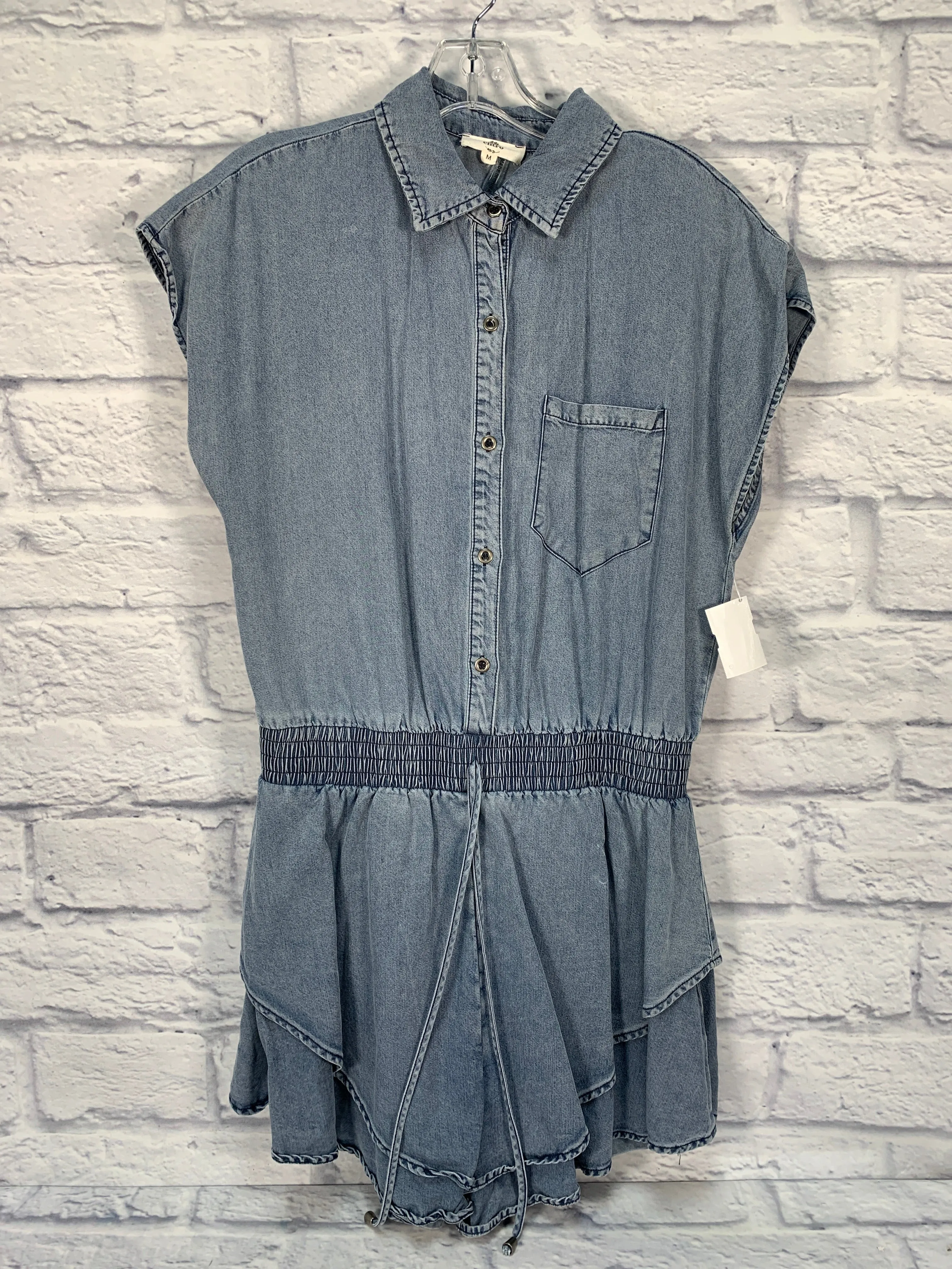 Romper By Entro In Blue, Size: M