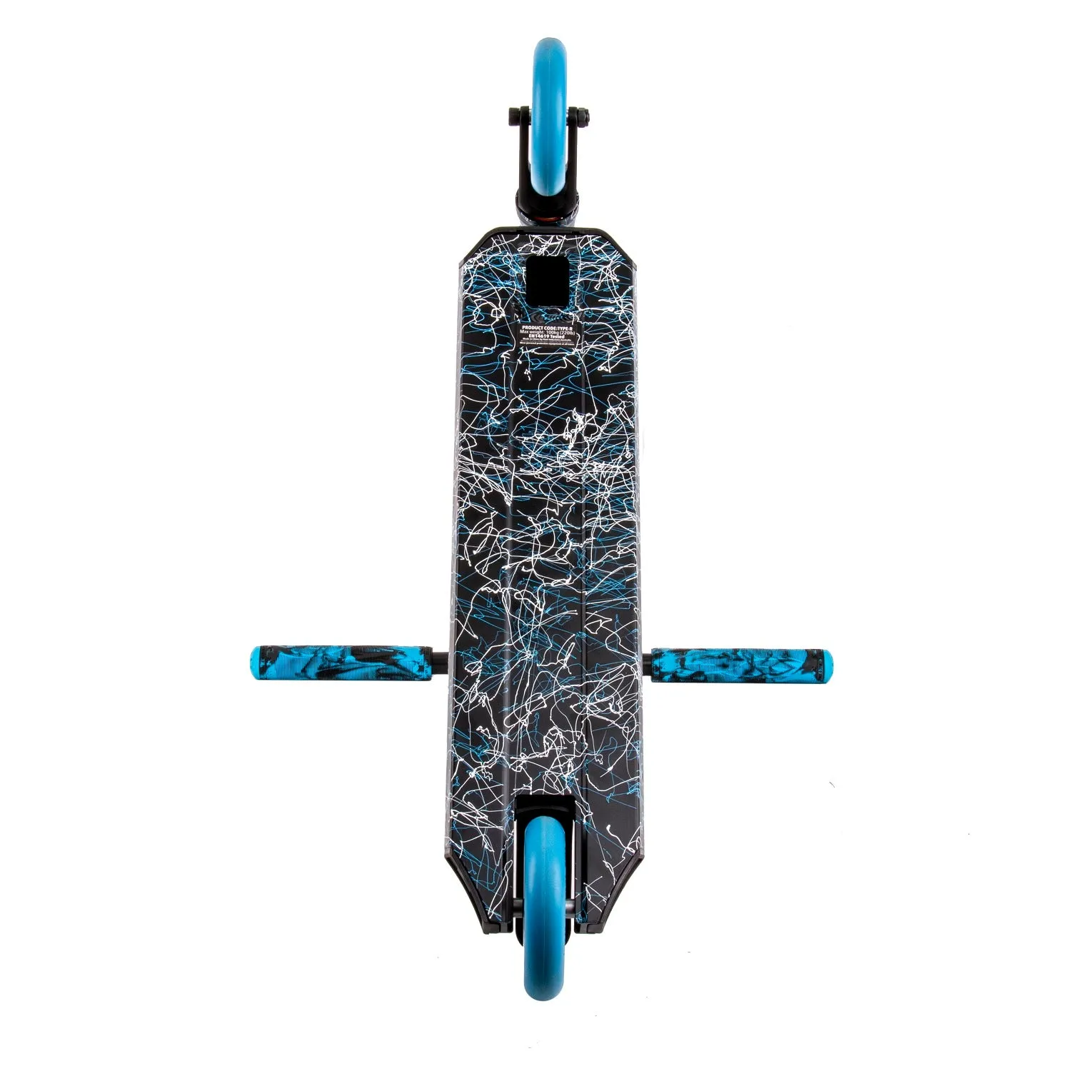 Root Industries Type R Complete Scooter - Black/Blue/White