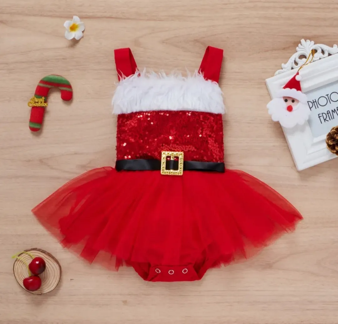 Santa Christmas Romper  #1000665