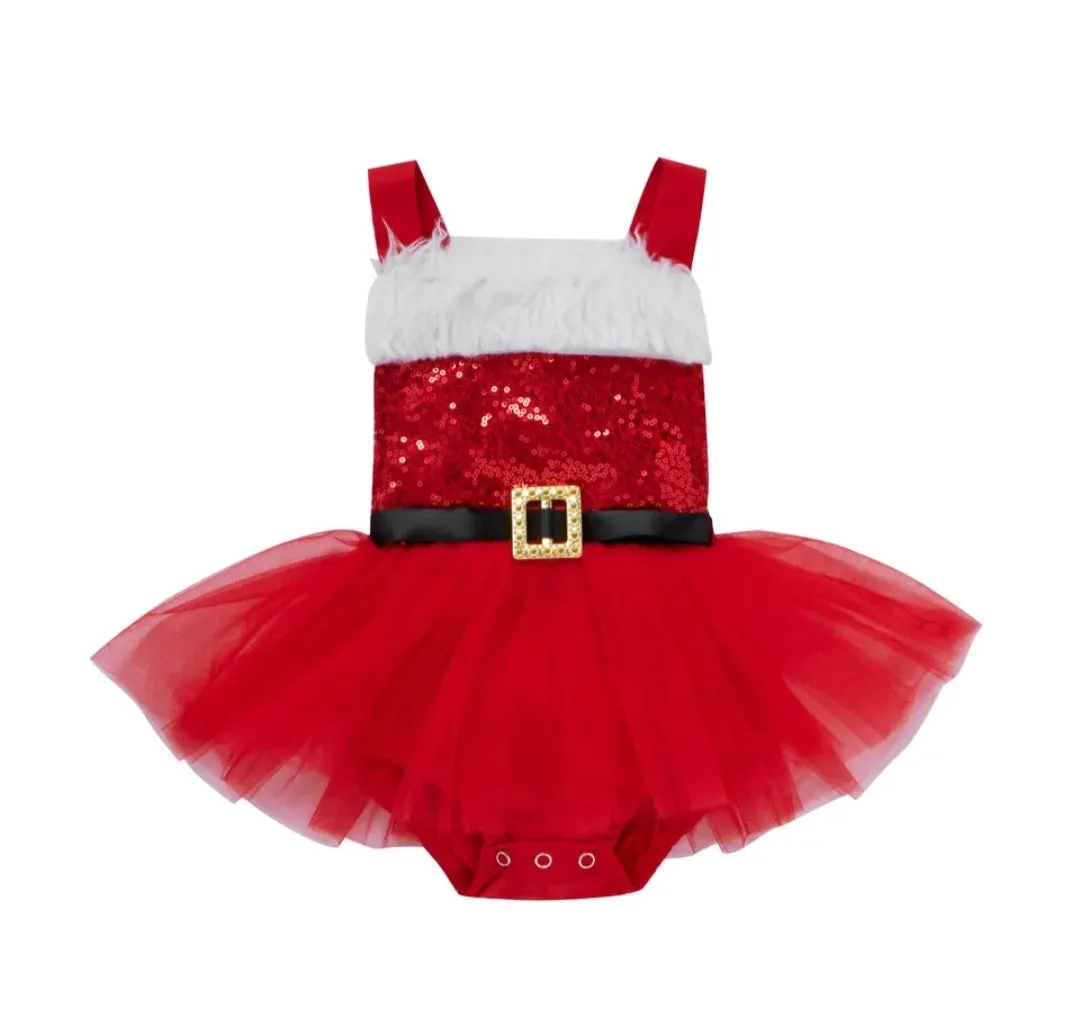 Santa Christmas Romper  #1000665