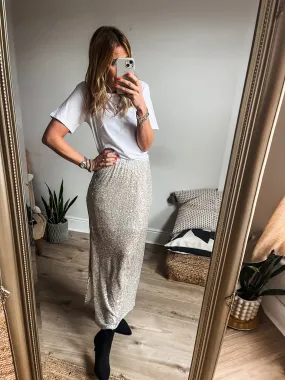 Sequin Skirt