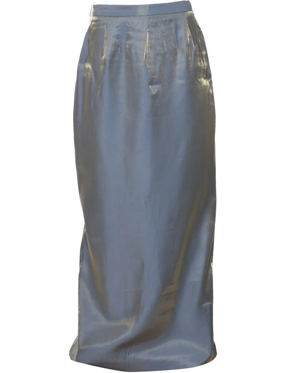 Shiny Maxi Skirt - L