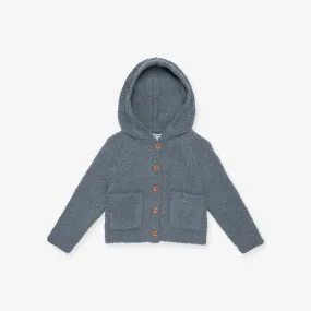 Slate Cuddle Hooded Cardigan