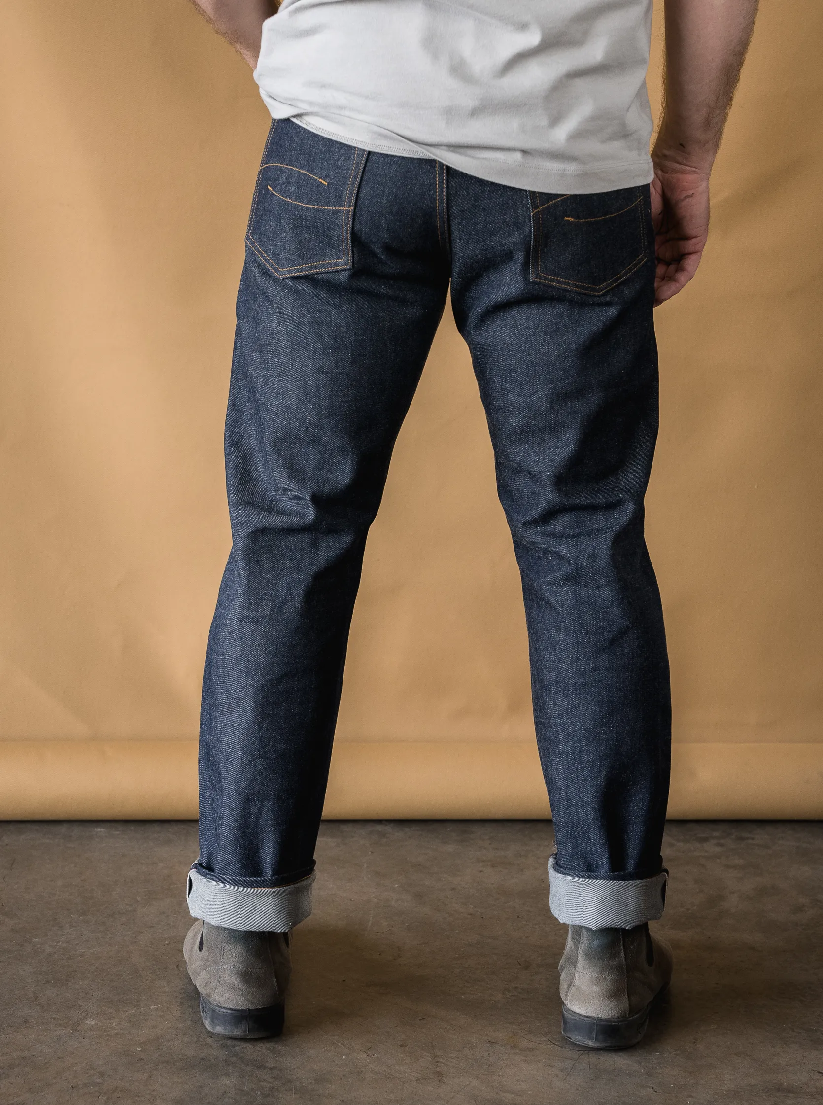 SLM - 14oz Vidalia Mills Indigo Selvedge - Slim Fit