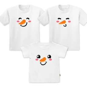 Snowman Christmas Family Set