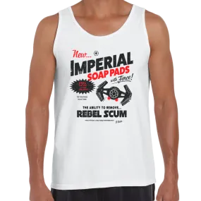 Star Wars Funny Tank Top Imperial Tie Fighter Vader Mens Geeks Shirt