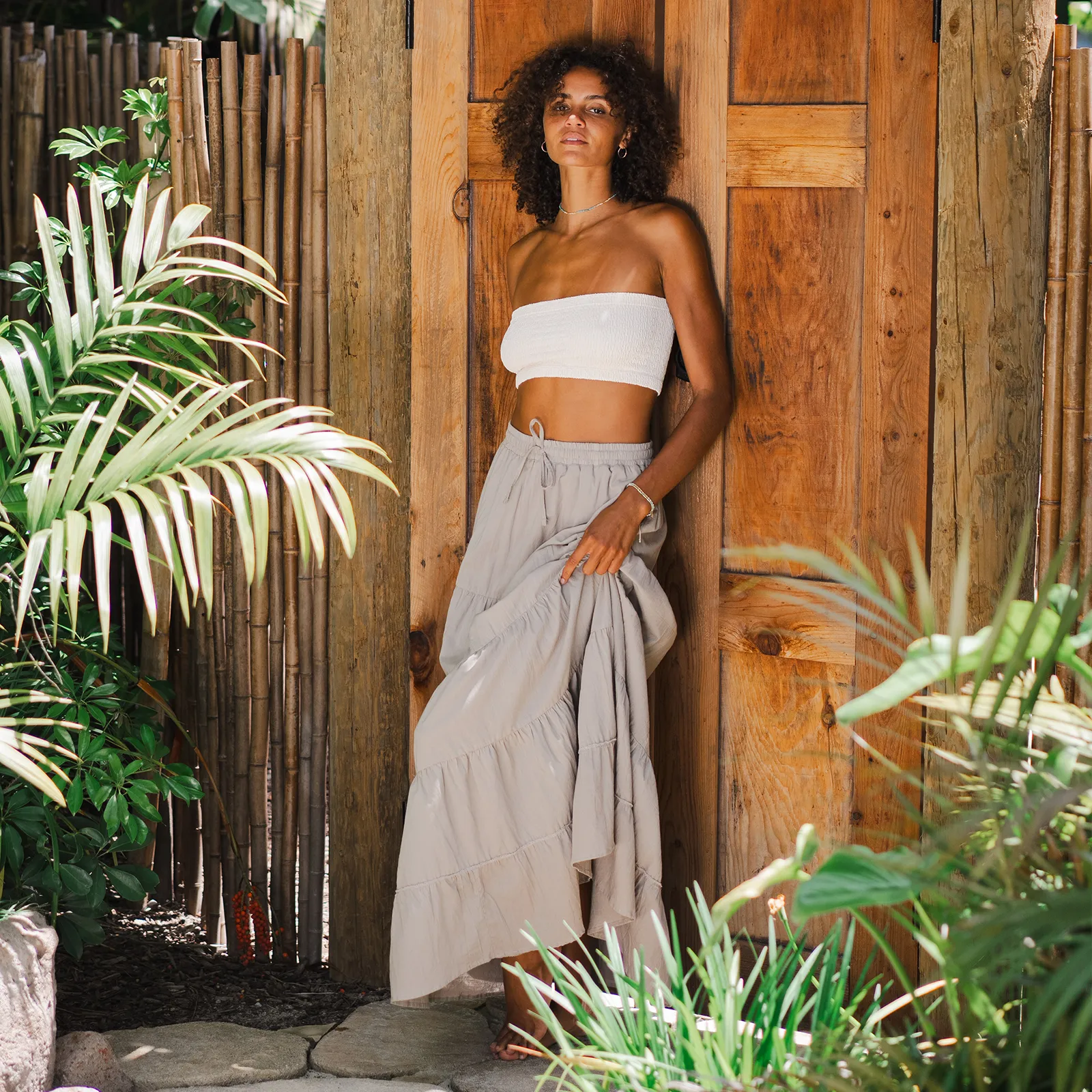 Stone Shipwrecked Maxi Skirt