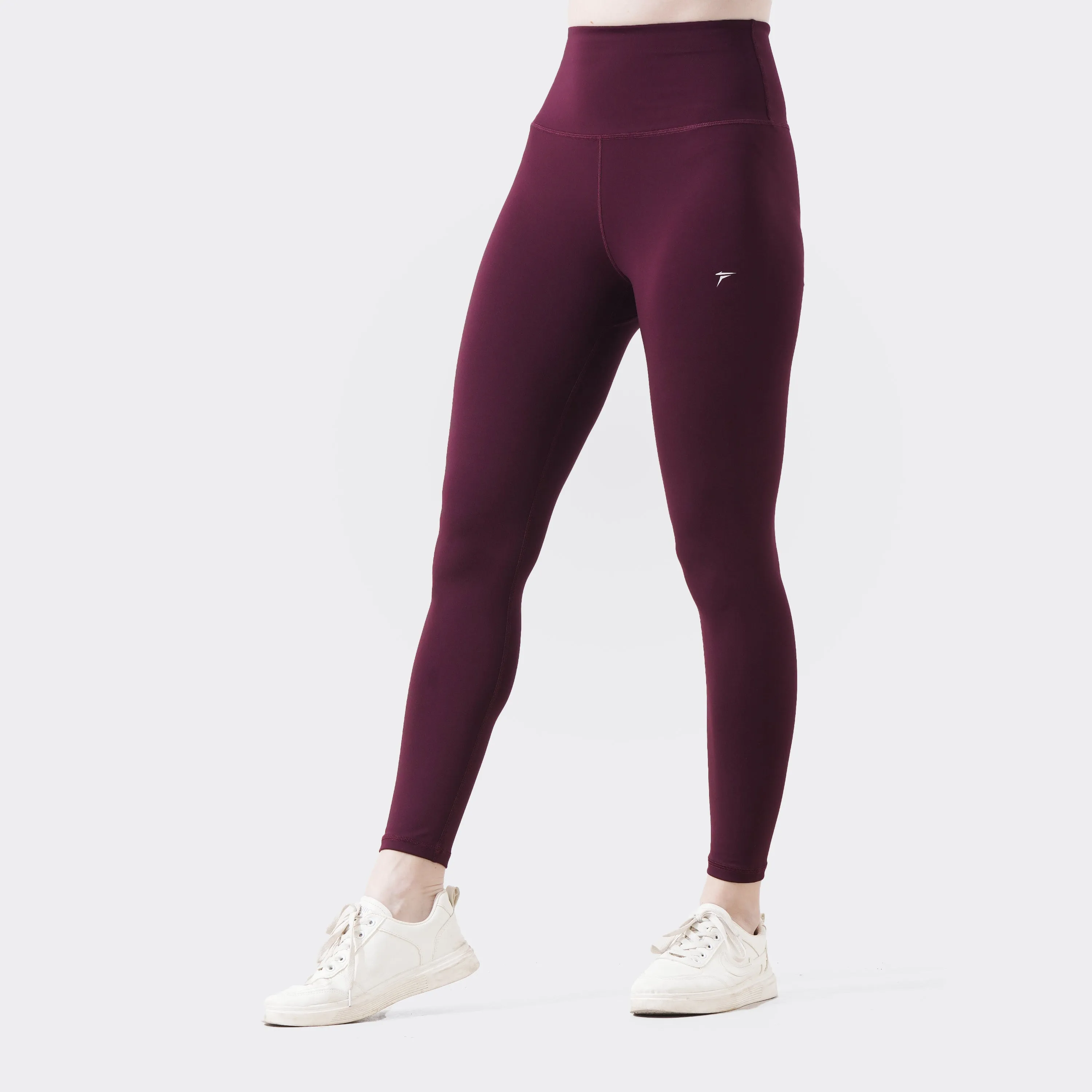 Tf-Maroon Velocity Power Leggings