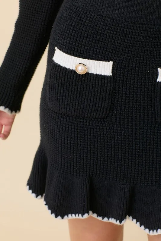 The ‘Mini Sweater Knit Skirt’