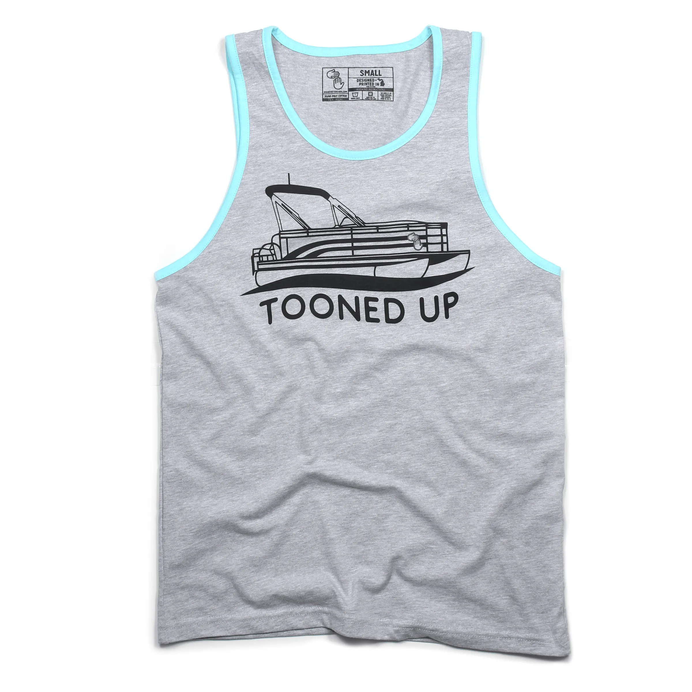 Tooned Up Tank (Grey)