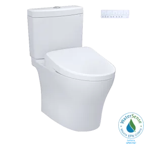 TOTO Aquia IV Washlet  S7 Two-Piece 1.28 and 0.9 GPF