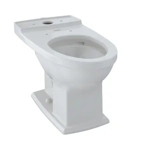 TOTO CT494CEFG#11 Connelly Universal Height Elongated Toilet Bowl with CEFIONTECT, Colonial White