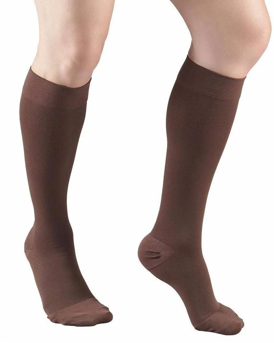 TRUFORM Classic Medical Closed Toe Knee High Support Stockings 20-30 mmHg