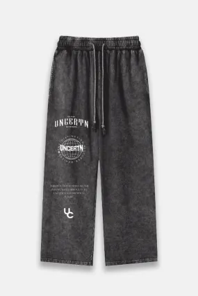 UC016 Legacy Oversized Joggers - Black Wash