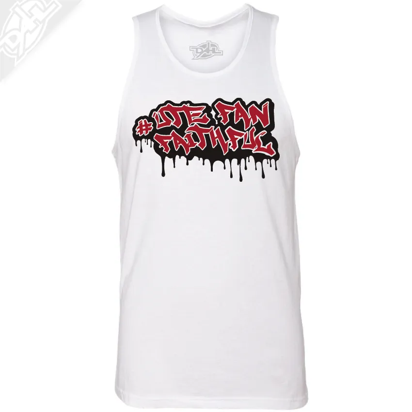 Ute Fan Faithful Graffiti - Mens Tank Top