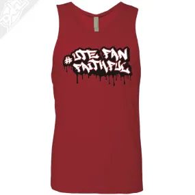 Ute Fan Faithful Graffiti - Mens Tank Top