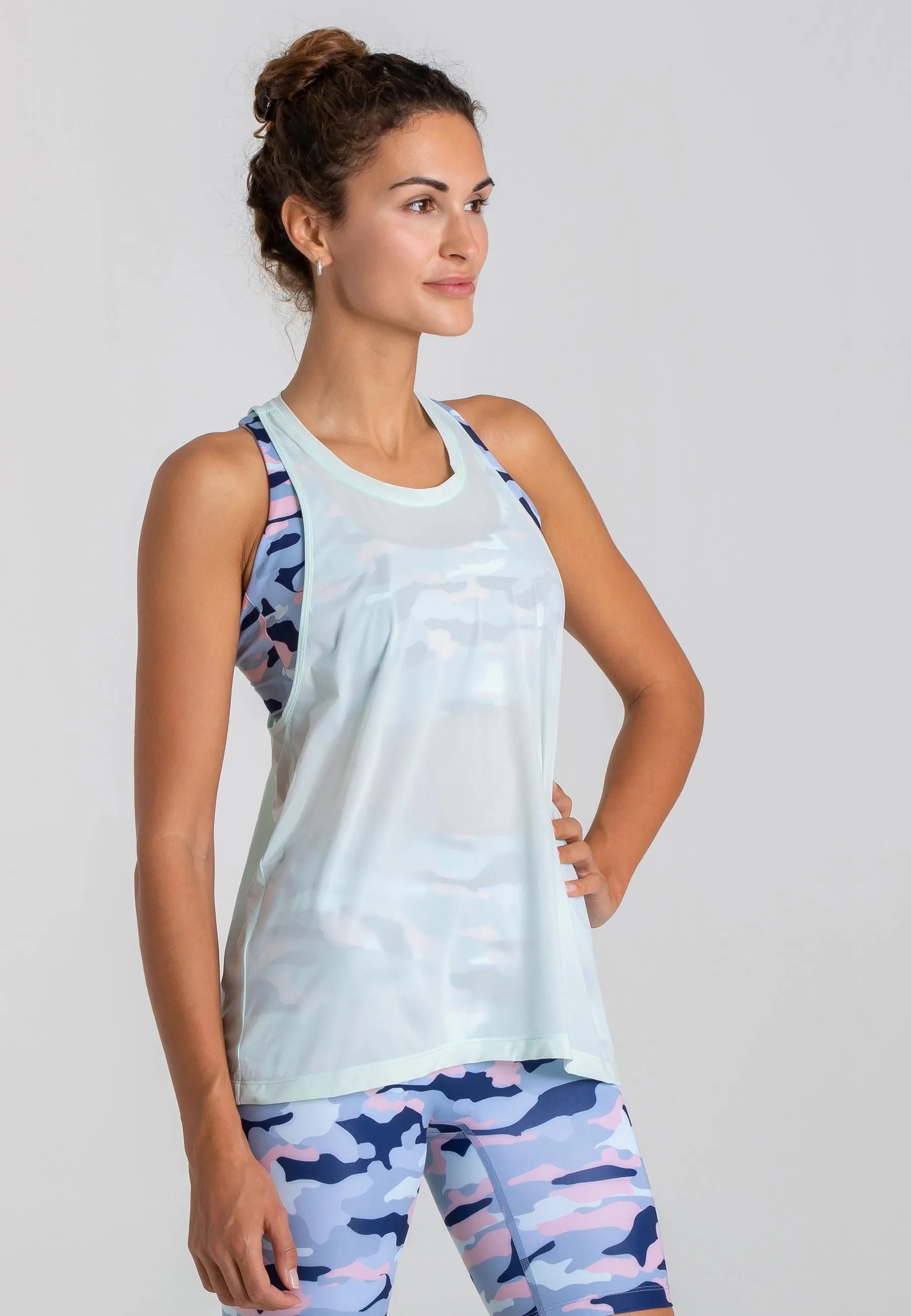 Velocity Sheer Tank Top - Lalique