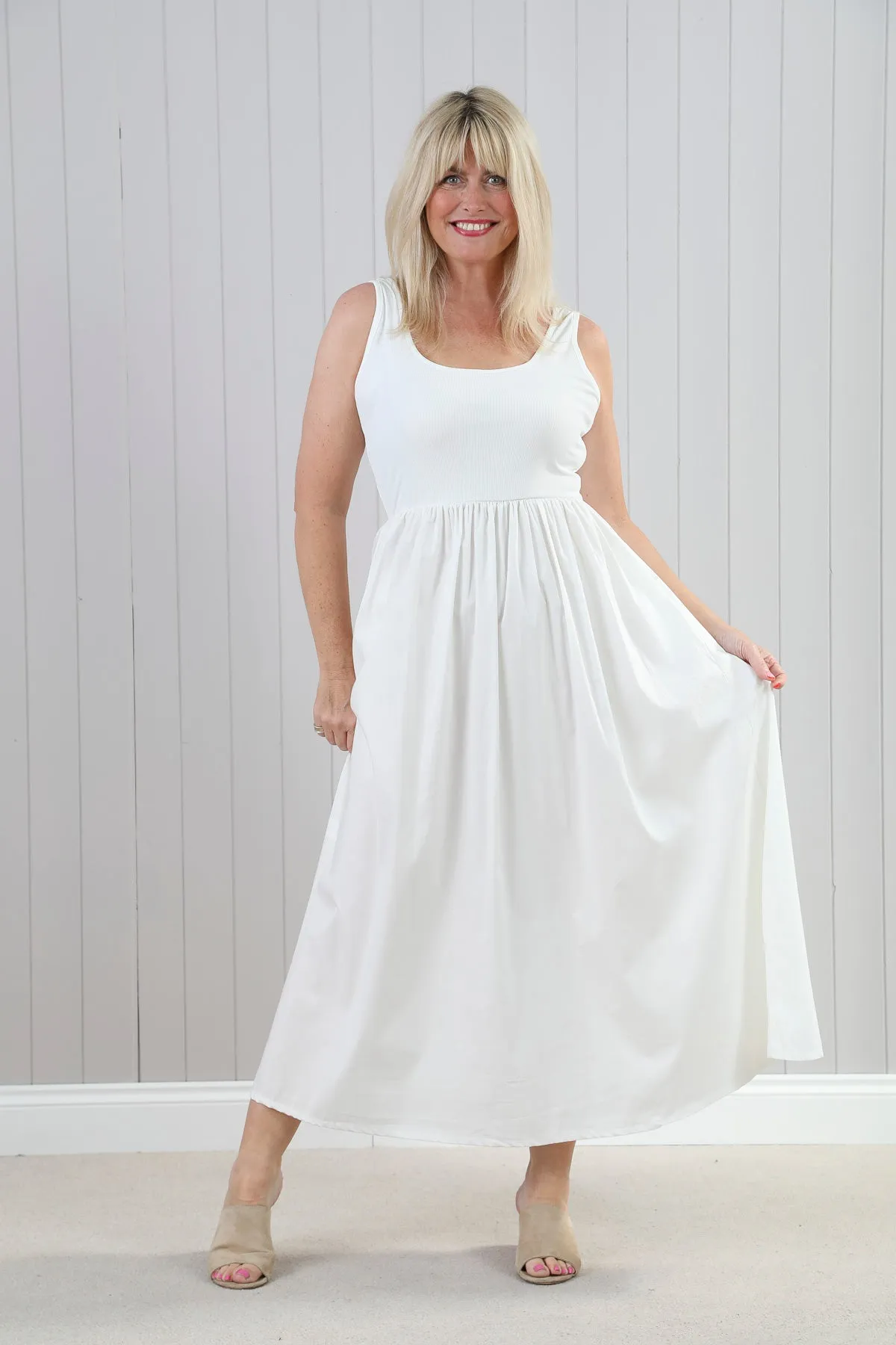 Venus Maxi Dress Cream