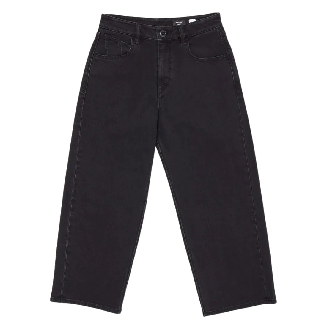 Volcom Boys Billow Baggy Denim - Black Out