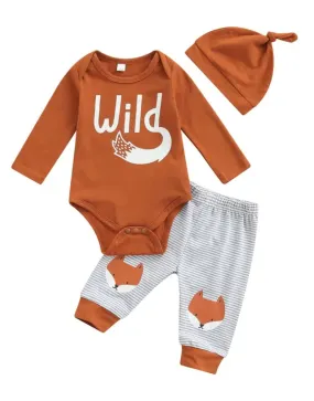 Wild Romper With FoxPants and Pumpkin Hat #2000342